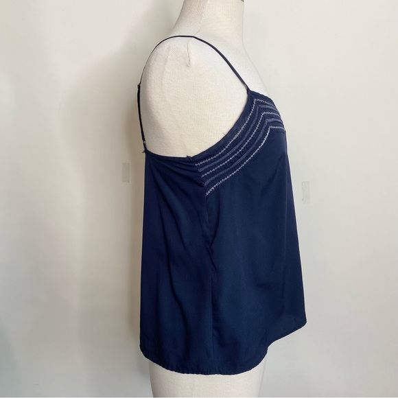 Anthro E by Eloise navy blue camisole tank S - Picture 4 of 7